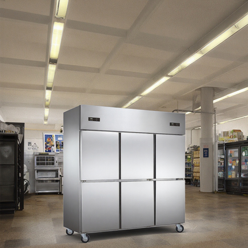 Dual Temperature Stainless Steel Deep Freezer
