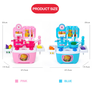 Trẻ Em New Nhựa <span class=keywords><strong>Mini</strong></span> DIY Khác Giả Vờ Vai Trò Chơi Mô Phỏng Nấu Ăn Phụ Kiện Công Cụ Nhà Bếp Bảng Thiết Lập Đồ Chơi Cho Trẻ Em - Product Image 6