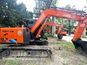 Pelle Hitachi ZX70 originale d'occasion Pelle sur chenilles Zaxis70 Machines de construction Diggers - Product Image 2