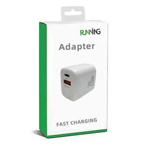 Cargador Rápido <span class=keywords><strong>de</strong></span> 20W PD 3.0 QC3.0 con Enchufe Estadounidense, Puertos A/C y Tipo-C, Cargador <span class=keywords><strong>de</strong></span> Pared Compacto para Relojes Inteligentes, Teléfonos Móviles, Tabletas y Auriculares - Product Image 5