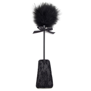 Bondage Kit Voor Koppels Veer Tickler Handboeien Zijde Terughoudendheid Zwart Satijn Stropdas Bdsm Seksspeeltjes Set Volwassen Spel Erotische Producten - Product Image 4