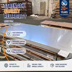 High Quality Factory Price 316Ti 8K <b>Mirror</b> Finish Annealed 0.8mm 1219mm GB T3280 Stainless Steel <b>Sheet</b> - Product Image 1