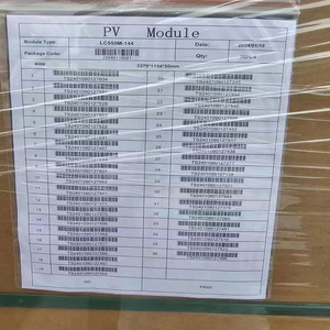 แผงโซลาร์เซลล์แบบโมโนคริสตัลไลน์ชนิด P กำลังไฟ 550 วัตต์ เซลล์ขนาด 182 มม. แบบฮาล์ฟเซลล์ สำหรับใช้ในบ้าน - Product Image 3