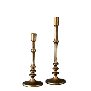 Candelabro de Hierro Hecho a Mano de Primera Calidad Unicorn Handicrafts, Portavelas Decorativo de Lujo, Moderno para Sala de Estar, Mesa, Hogar - Product Image 1