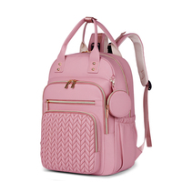 Sac à dos matelassé pour couches, sac à dos pour maman, mochila panalera acolchada para mama, grande capacité, sac