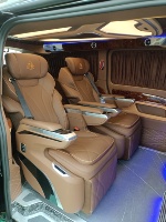 Siège inclinable Z1 KIMSEY de conception nouvelle avec appuie-tête Alphard, siège de voiture de luxe pour Benz W447/Classe V, best-seller