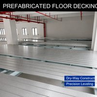 Tôle de revêtement en acier galvanisé sur mesure |   Panneau de sol sans béton pour projets de construction de plateformes de mezzanines d'entrepôts