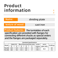 Table de travail inclinable plateau tournant universel inclinable disque d'indexation fraiseuse tête d'indexation de précision Table rotative