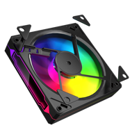 ESGAMING Populaire 120mm Prisme Infini Effet Miroir ARGB Ventilateur De Refroidissement 12V DC Fluide Roulement Carte Mère SYNC Gaming Cooler Fan