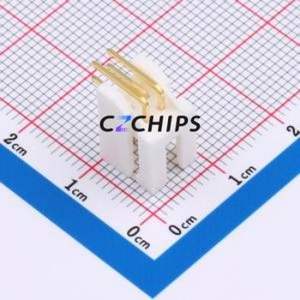 HC-XHD-2*2AW-G1-05 Wire-to-Board Pin Header Bent Lead Through Hole,P=2.5mm Connector 2x2P 2.5mm Right Angle Insert DF1B - Product Image 2