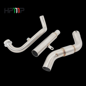 Système de tuyau d'échappement avant pour moto <span class=keywords><strong>Zontes</strong></span> ZT310R 310T 310X 2021 <span class=keywords><strong>2022</strong></span> 2023 2024 2025 en acier inoxydable - Product Image 2