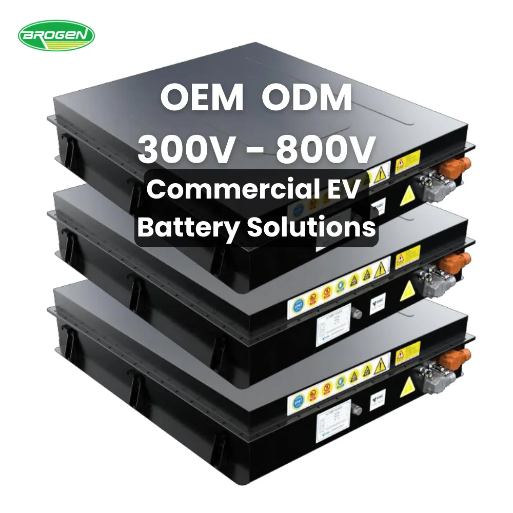 भारी खनन डंप ट्रकों के लिए ब्रोगेन OEM 300V 600V उच्च क्षमता वाली EV बैटरी पैक समाधान लागत-बचत LFP बैटरी