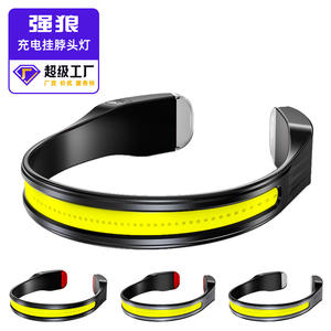 Lampe frontale COB Tg-Td174 rechargeable 1200 mAh avec mode lumière rouge pour course en extérieur, conduite de nuit, pêche, et portage au cou - Product Image 4