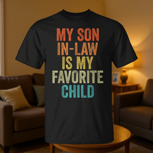 Mon gendre est mon enfant préféré, t-shirt rétro vintage - Product Image 3