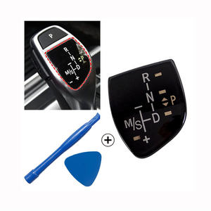 ฝาครอบปุ่มเปลี่ยนเกียร์รถยนต์ พร้อมสติกเกอร์ <span class=keywords><strong>M</strong></span> สำหรับ BMW X3 X5 X6 F01 F10 F11 F30 F35 F15 F16 F18 - Product Image 2