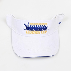 Casquette de <span class=keywords><strong>soleil</strong></span> brodée personnalisée avec sangle Velcro réglable, visière respirante pour le golf et les sports de plein air - Product Image 2
