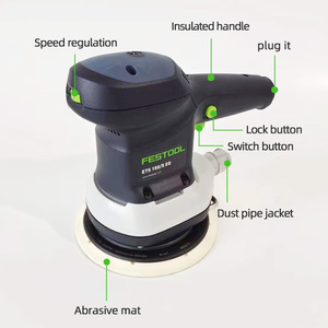 <span class=keywords><strong>Lijadora</strong></span> <span class=keywords><strong>Orbital</strong></span> Aleatoria Eléctrica <span class=keywords><strong>FESTOOL</strong></span> de 150 mm, Órbita de 3 mm/5 mm, 310 W, Velocidad Variable, <span class=keywords><strong>Lijadora</strong></span> Excéntrica para Carrocería de Automóviles y Lijado de Madera - Product Image 3