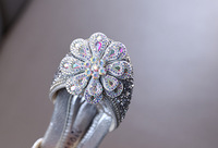 Chaussures de danse pour bébé fille princesse avec diamants pour les saisons d'hiver et de printemps