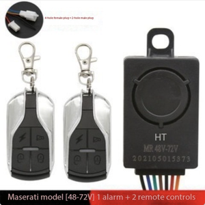 48V-72V E-Bike One/Two Way Système d'alarme de sécurité antivol pour vélos et scooters Accessoires de <span class=keywords><strong>moto</strong></span> - Product Image 3