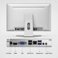 Computadora Todo en Uno DY Serie 23.8 de 27 Pulgadas, Intel Core, 16GB RAM, 512GB SSD, FHD 1080P, PC Todo en Uno Empresarial con Puerto COM