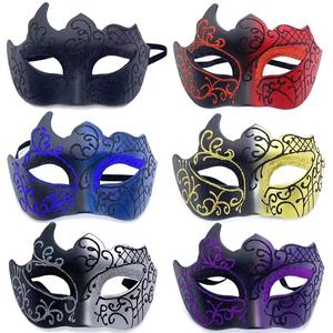 Topeng Pesta Halloween HLC RTS, Kostum Cosplay, Topeng <span class=keywords><strong>Prom</strong></span>, Topeng Pesta Topeng, Topeng Pria Venetian Glitter Setengah Wajah, Topeng Glitter - Product Image 6