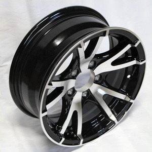 <span class=keywords><strong>Jante</strong></span> de <span class=keywords><strong>remorque</strong></span> en aluminium T07 15X6 "5 sur 4.5 Center Cap & Lugnuts Set of 4 13 14 15 16inch Alloy Wheel - Product Image 3