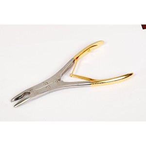 Rongeur de hueso dental manual para neurocirugía Oral y Maxilofacial cirugía pediátrica instrumentos de laboratorio de acero/metal precio de fábrica - Product Image 3