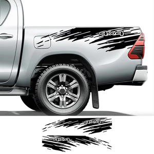 1 Par de Calcomanías de Vinilo Estilo Splash <span class=keywords><strong>para</strong></span> Puerta de Coche, Pegatinas Decorativas Creativas, Accesorios de <span class=keywords><strong>Tuning</strong></span> <span class=keywords><strong>para</strong></span> Camionetas - Product Image 1