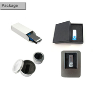 Harga grosir 128GB 8GB gratis Logo Pendrive memori Flash 64GB 32GB promosi Mini kustom 3.0 logam 16GB Usb Flash Drive