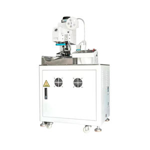 Máquina de prensado de terminales completamente automática de cabeza Ingle, máquina de prensa de terminales de corte de alambre electrónico - Product Image 4