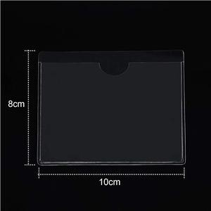 Clear Transparent PVC Parking Permit <strong>Holder</strong> <strong>Ticket</strong> Note <strong>Holders</strong> for Car Van Caravan Windscreen - Product Image 3