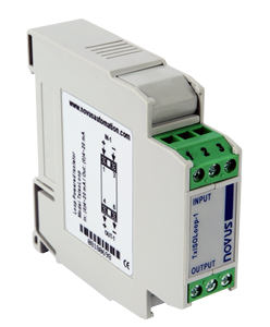 NOVUS Automation TxIsoLoop-2 Isolateur sur rail DIN à boucle alimentée haute précision Entrée/sortie 4-20 mA (2 canaux) Équipement électrique - Product Image 1