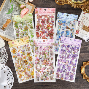 ชุดรูปลอก3ชิ้นต่อแพ็คดอกไม้คอลเลคชั่นสวนพฤกษศาสตร์วินเทจ - Product Image 2
