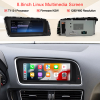Pantalla Multimedia Táctil STWEI de 12.8'' y 2400*900 para Audi Q5 2009-2017 con CarPlay Inalámbrico, Android Auto, Airplay y Miracast