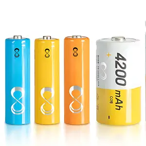 Nhà Máy AA có thể sạc lại Nickel kim loại Hydride pin năng lượng mặt trời ánh sáng Pin 800mAh 1600mAh 1.2V Ni-MH pin