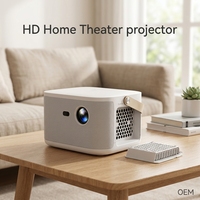 Projecteur DLP, dernière version, mise au point automatique, projecteur natif 1080p, projecteur de cinéma maison, projecteur vidéo miniature HD portable automatique