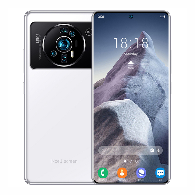 M12 Ultra Unlocked 6.8 Inch Mobile Phones Dual 4G Let SIM Card 3GB RAM 64GB ROM Android 11.0 Smartphones