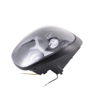 Faro LED Nero Super Luminoso Yongjin per Moto, Luce Diurna per Piaggio <span class=keywords><strong>Beverly</strong></span> <span class=keywords><strong>300</strong></span> - Product Image 6