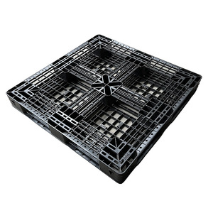 Newest Hot Sale Large Plastic Pallets Grid Field Font 8Kg Logistics Storage Plastic Pallet Box For Warehouse