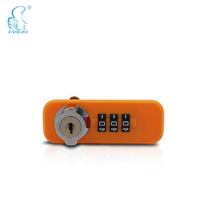 Serrure numérique d'armoire à combinaison de matériaux fins, serrure à mot de passe de classeur en matière plastique utilisée pour les portes en acier ou en <span class=keywords><strong>bois</strong></span> - Product Image 1