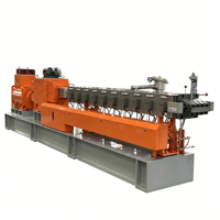 Machine de fabrication pour le recyclage du plastique PP PE, extrudeuse à double vis, granulateur de recyclage, granulés Leiz par Kerke