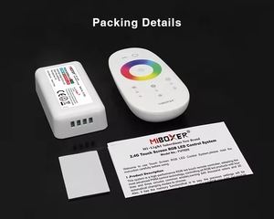 Esann DC12-24V 2.4 Gam công nghệ không dây cảm ứng đầy đủ 8 phím <span class=keywords><strong>RF</strong></span> từ xa <span class=keywords><strong>RGB</strong></span> RGBW LED Strip điều khiển - Product Image 6