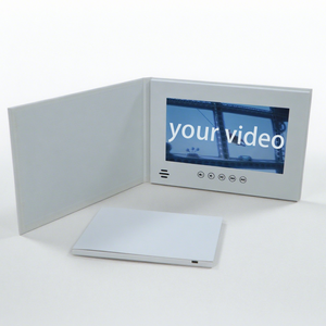 Tùy Chỉnh Kỹ Thuật Số Màn Hình Quảng Cáo LCD Bưu Phẩm Tập Sách Thiệp Chúc Mừng Đám Cưới Sinh Nhật Đảng Thiệp Mời Thẻ Hộp Video Tài Liệu - Product Image 3