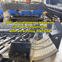 Machine de fabrication de tôles de toiture en zinc Hebei Liming R72 R101 PV4 IBR