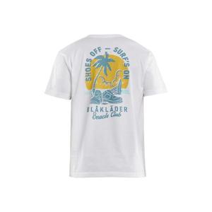 Blaklader-941910421000M เสื้อยืด blåkläder Beach Club White - EAN 7330509946718 Work และเสื้อโปโล - Product Image 2