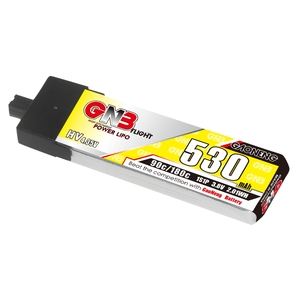 GNB สำหรับ 1S 3.8V HV 530mAh 90C LiCoO2 300-Cycle หัวพลาสติก A30 RC LiPo แบตเตอรี่พาวเวอร์วูป EMAX Tinyhawk Brushless - Product Image 1