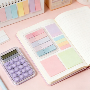Venta al por Mayor de <span class=keywords><strong>Cuadernos</strong></span> MIAX Bonitos con Calculadora, Bolígrafo, Notas Adhesivas, Artículos de Papelería de Fantasía para Oficina y Escuela - Product Image 6