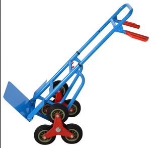 <span class=keywords><strong>6</strong></span> 륜 접이식 계단 등반 핸드 트럭 금속 접이식 계단 등반가 트롤리 밀폐 구조 OEM 맞춤형 지원 - Product Image 1