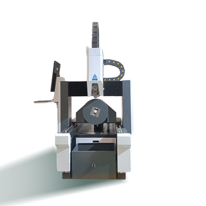 गुंगज़ी T6012 फाइबर लेजर धातु ट्यूब काटने मशीन 3-अक्ष सीएनसी पानी के साथ 1500 डब्ल्यू लेजर पावर - Product Image 6