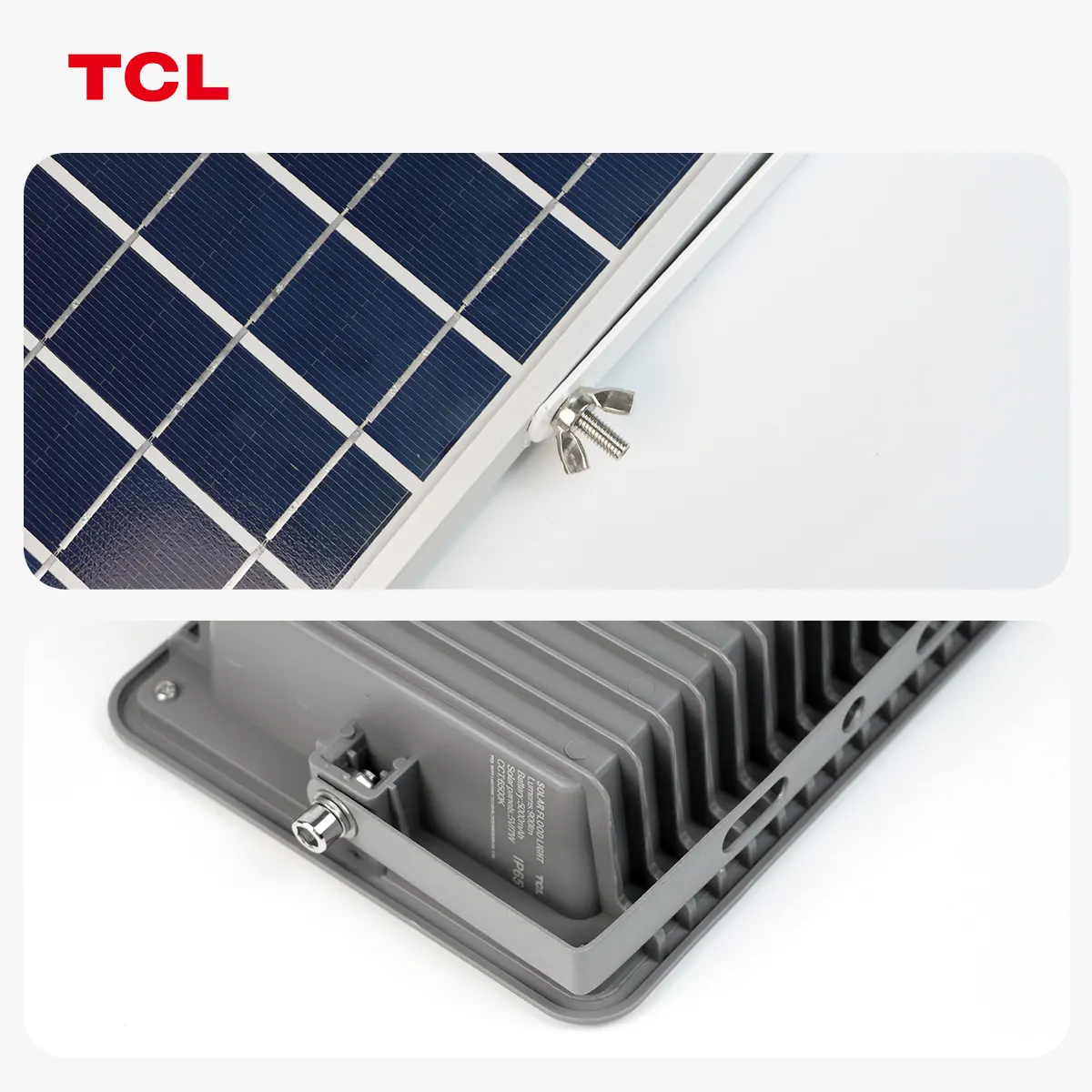 أضواء TCL IP65 3000K/4000K/6500K مضادة للماء تعمل عن طريق الرادار أضواء خارجية تعمل بالطاقة الشمسية أضواء خارجية تعمل بالطاقة الشمسية